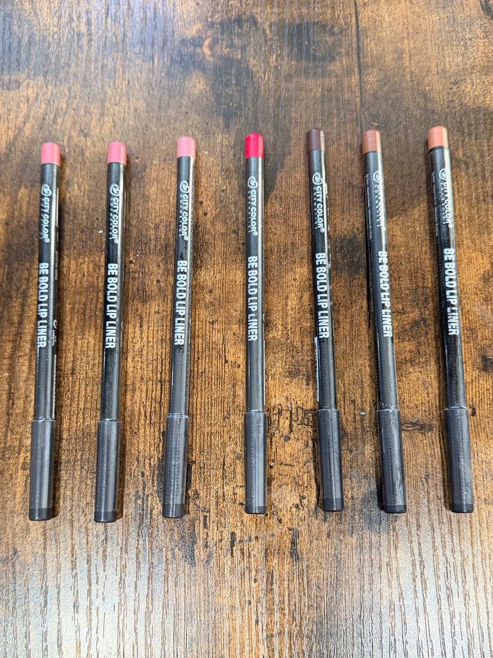 City Color Lip Liner Set of 7
